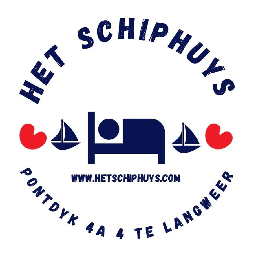 Het Schiphuys Leilighet Langweer Eksteriør bilde